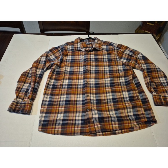 Eddie Bauer Other - Eddie Bauer Mens Shirt Size XXL Flannel Plaid Long Sleeve